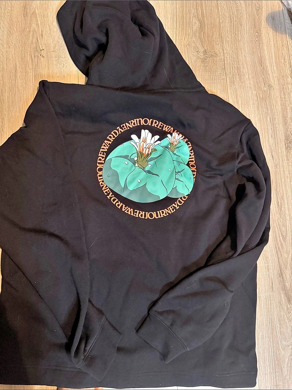 Nike Graphic Hoodie Black & Green Medium NWT